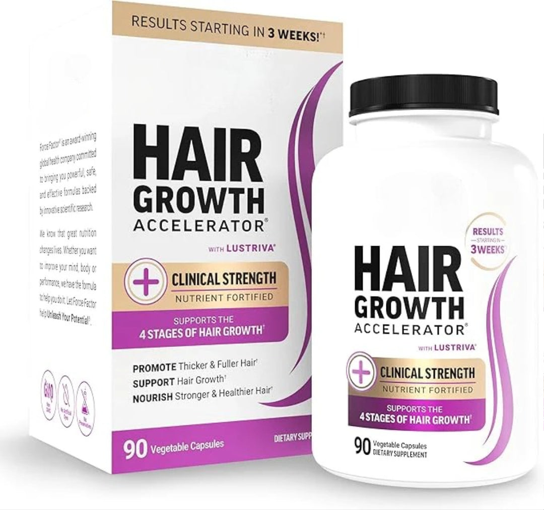 Hair Growth Accelerator Capsules & Soft Chews